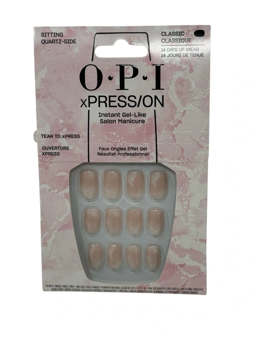 OPI xPRESS/ON Press-On Nails - Sitting Quartz-Side